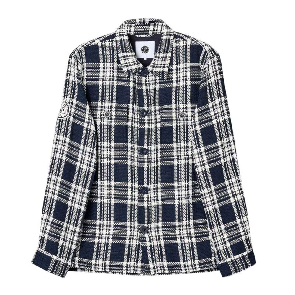 Pretty Green Mens Overshirt / Navy